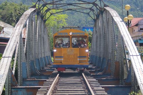 Menghidupkan Kembali Kereta Mak Itam, Jalur KA Sawahlunto-Muara Kalaban Diperbaiki