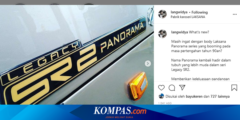 [POPULER OTOMOTIF] Bocoran Bus Baru dari Laksana, Pakai Nama Panorama | Lapis Ganjil Genap, Kemenhub Kaji Aturan 4 in 1 di Kawasan Puncak - Vimarsana News