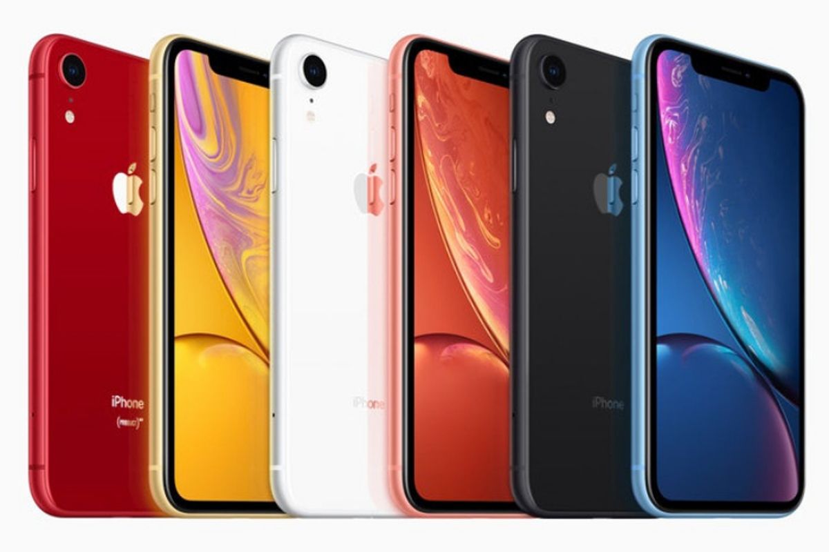 iPhone XR.