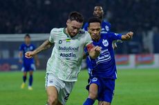 Marc Klok Akhiri Penantian Panjang Bawa Persib Raih Kemenangan