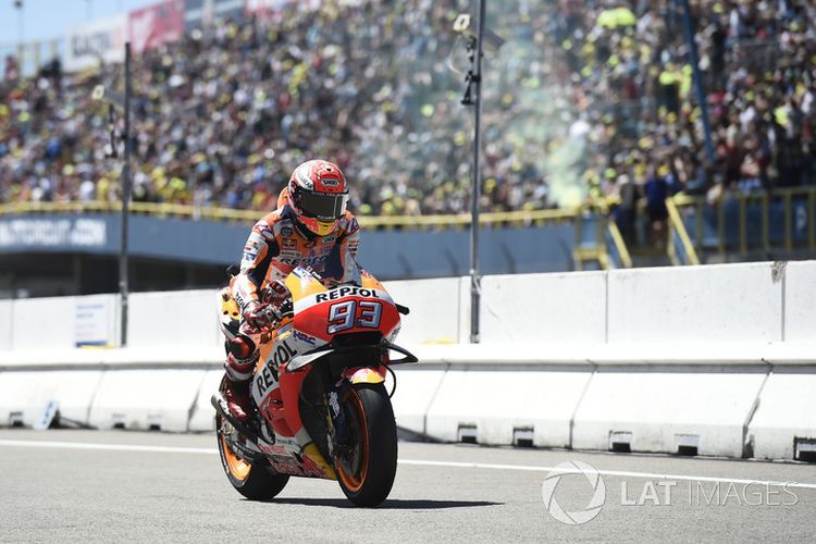 Marc Marquez (Honda) di GP Belanda 2018.