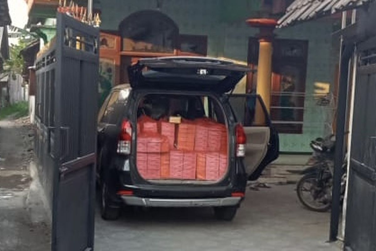 Rumah di Sidoarjo yang dibobol maling, Senin (27/5/2024)