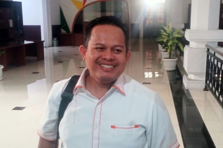 Ketua Komisi B DPRD Kota Malang, Trio Agus Purwono saat ditemui di Kantor DPRD Kota Malang, Jumat (22/3/2024). 
