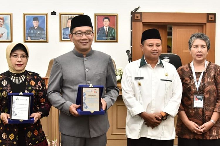 Gubernur Jabar Ridwan Kamil saat menghadiri Forum Pembangunan Daerah 2019