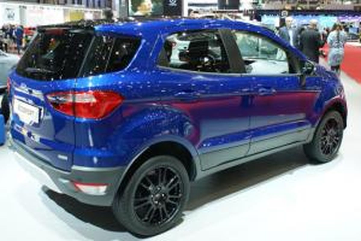 Ford Ecosport tanpa konde akhirnya muncul di Geneva Motor Show 2015.