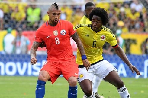 Vidal Berencana Pensiun dari Timnas Cile Setelah Piala Dunia 2018