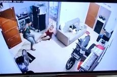 Pria Bersajam Rampok Rumah di Kalbar Terekam CCTV, Polisi Buru Pelaku