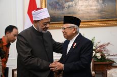 Bertemu Imam Besar Al-Azhar, Wapres: Kita Perlu Tunjukkan Islam Agama Penuh Kasih