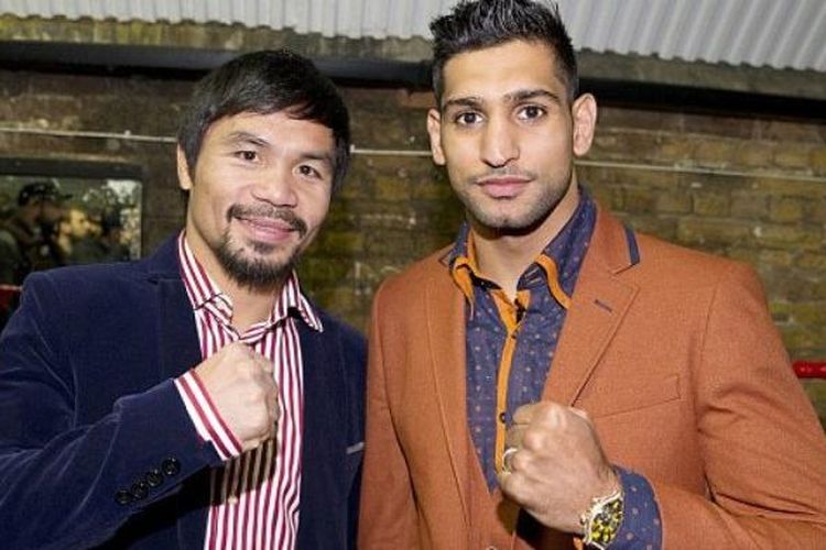 Manny Pacquiao dan Amir Khan