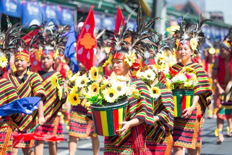 Festival Panagbenga di Kota Baguio, Filipina (SHUTTERSTOCK/Frolova_Elena).