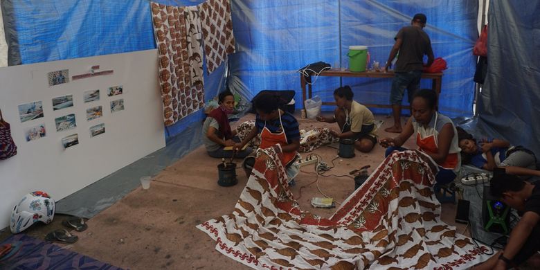 Melihat Lebih Dekat Batik  Khas Raja Ampat