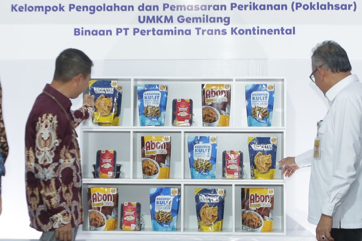 Pertamina Trans Kontinental Bantu UMKM Perikanan Naik Kelas