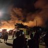 23 Kios Pasar Lamno dan Perpustakaan SD Lamno Aceh Terbakar