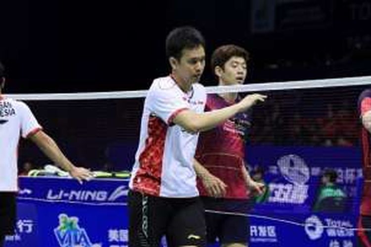 Hendra Setiawan/Mohammad Ahsan mengalahkan ganda Korea, Lee Yong dae/Yoo Yeon Seong