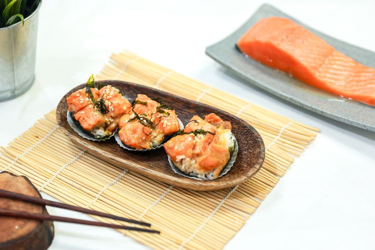 Sushi muffin salmon ala Foodplace.