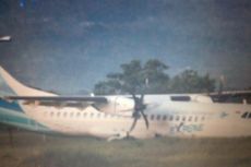 Pesawat Garuda Tergelincir Dipindahkan, Bandara Lombok Kembali Normal 