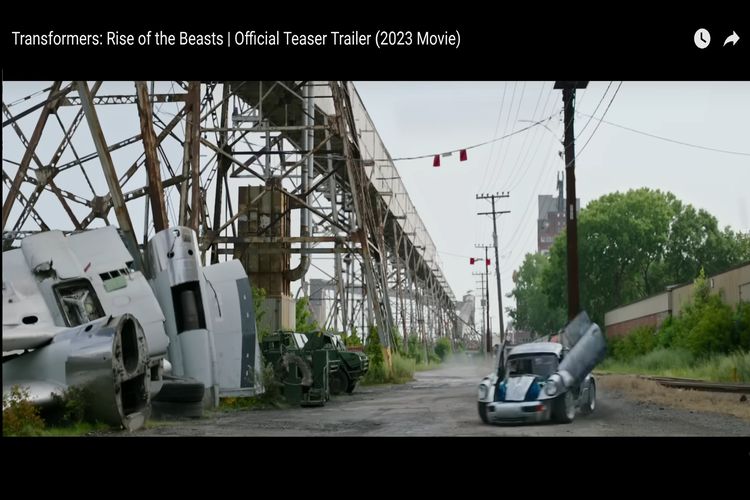 Trailers perdana film Transformers: Rise of the Beasts resmi dirilis Paramount Picture. 