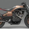 Royal Enfield Meteor 350 Dibuat Jadi Scrambler Futuristik