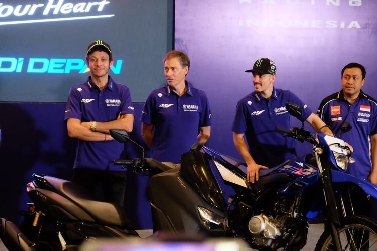 Valentino Rossi dan Maverick Vinales datang ke Indonesia