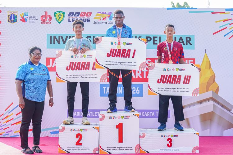 Wakil Papua Athletics Center Rebut Emas di Jakarta Athletics League 2026