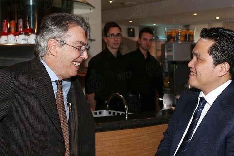 Erick Thohir dan Massimo Moratti