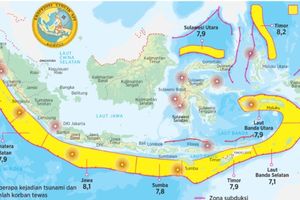 Mana Saja Wilayah Berpotensi Gempa Megathrust? Ini Penjelasan BMKG