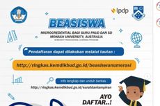 Kemendikbud Buka Beasiswa 2022 bagi Guru PAUD dan SD, Segera Daftar