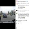 Video Viral Bonceng Anak Naik Motor Posisi Terbalik