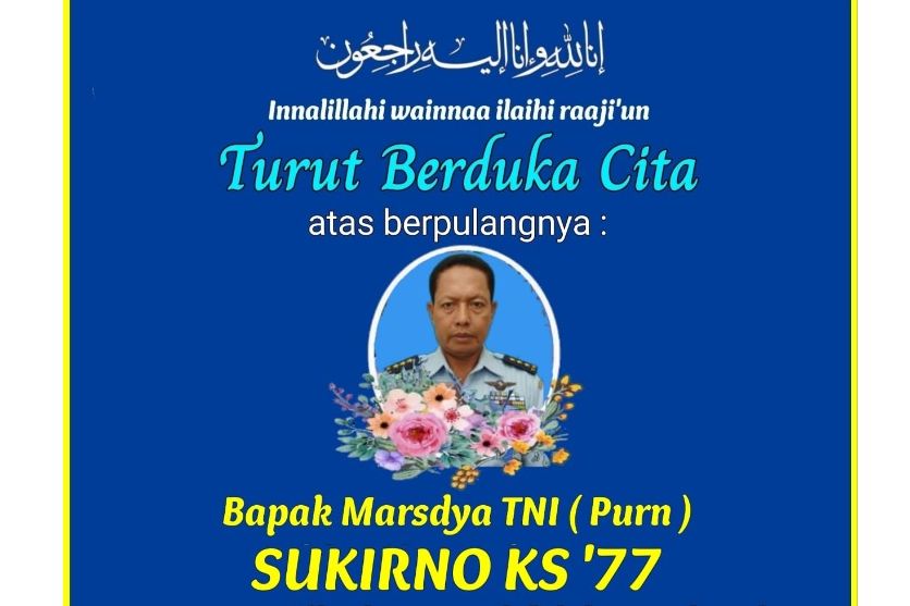 Mantan Ajudan Gus Dur, Marsdya TNI (Purn) Sukirno Meninggal, Ini Profilnya