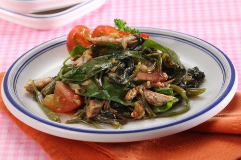 Resep Tumis Ikan Cue Kangkung, Masak Protein dan Sayur Sekaligus 