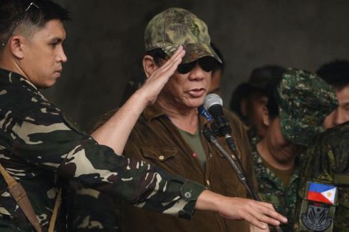 Duterte Deklarasikan Marawi Sudah Dibebaskan dari Teroris