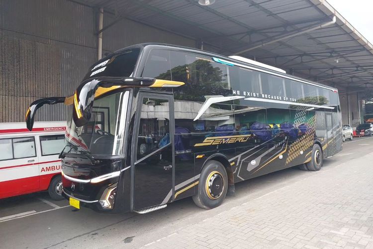 Salah satu bus AKAP milik PO Semeru