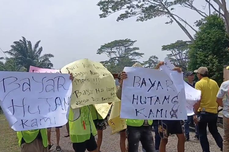 Kontraktor Demo Tagih Utang Proyek Rp 7,2 Miliar di Seluma, Pemkab Janji Bayar di APBD Perubahan