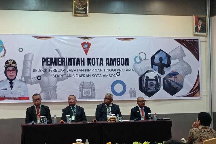Pemilihan Sekretaris Kota, Wali Kota Ambon Harap Birokrasi yang Berbelit Dapat Dipotong