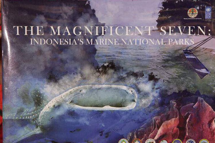 Peluncuran buku The Magnificent Seven: Indonesia’s Marine National Parks di Restoran Tugu Kunstkring Paleis, Jakarta, Jumat (2/6/2017) malam. Kemenpar berharap buku ini berkontribusi dan menggalakkan promosi pariwisata bahari ke luar negeri.