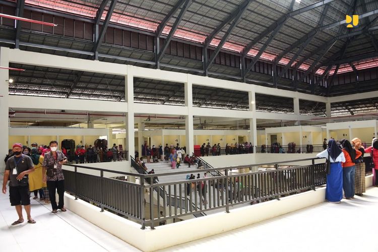 Diresmikan Jokowi, Begini Wajah Baru Pasar Besar Ngawi di Jawa Timur 