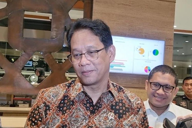 Menteri Keuangan Purbaya Yudhi Sadewa saat ditemui di Kantor Pusat Direktorat Jenderal Pajak (DJP), Jakarta pada Senin (13/10/2025).