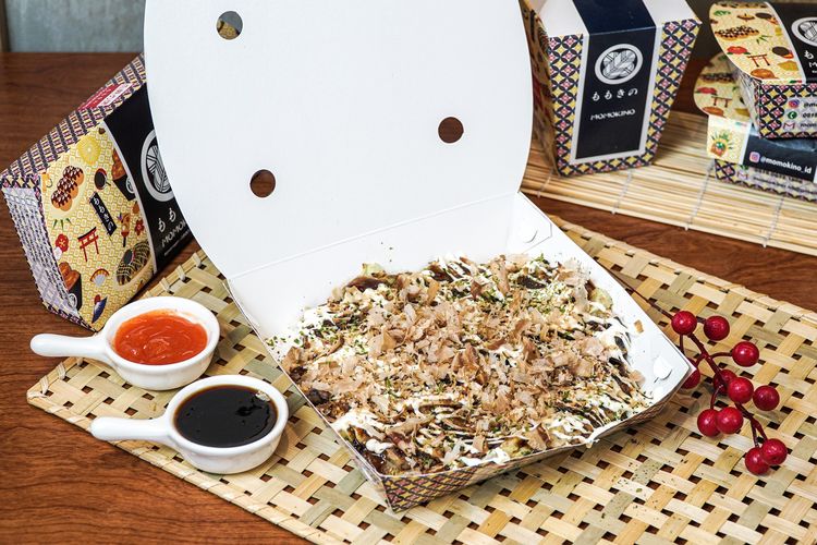 Okonomiyaki Seafood ala Momokino.