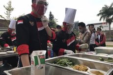 Peringati HUT ke-75 RI, 50 Chef di Bandung Bikin 7.500 Nasi Kotak