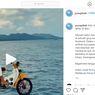 Viral Video Sepasang Turis Asing Ceburkan Diri Bersama Motor ke Laut