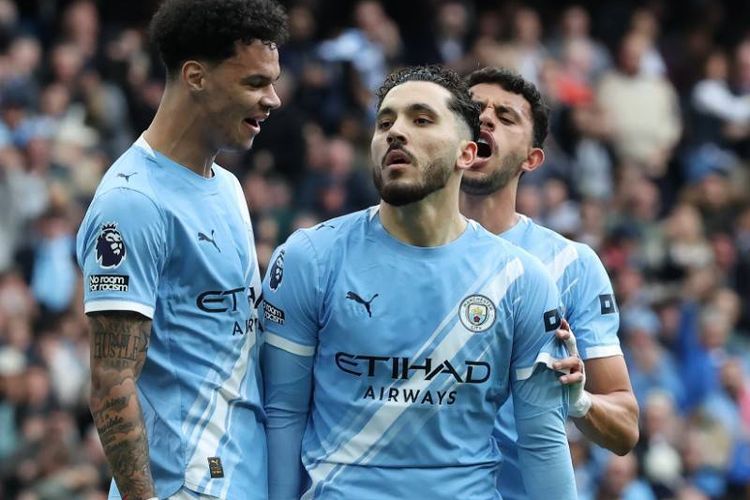 Hasil HT Man City Vs Arsenal 1-1: Diwarnai Gol Indah Cherki dan Blunder Donnarumma