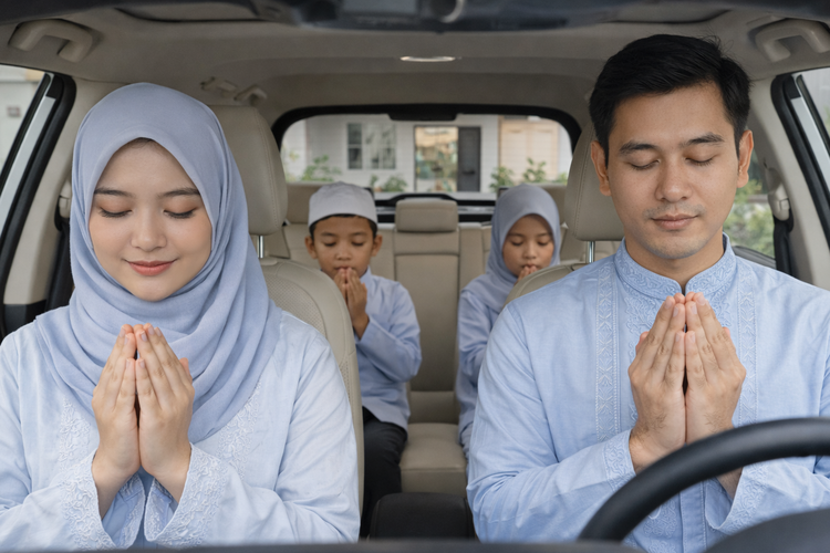Bacaan doa sebelum mudik Lebaran yang dianjurkan dibaca, sejak keluar rumah hingga sebelum naik kendaraan.