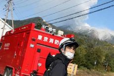 Puluhan Pendaki Terjebak di Gunung Meletus di Jepang