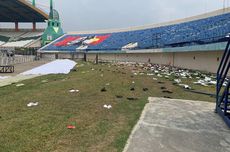 BERITA FOTO: Kondisi Stadion Si Jalak Harupat Usai Kerusuhan Persib Vs Persija