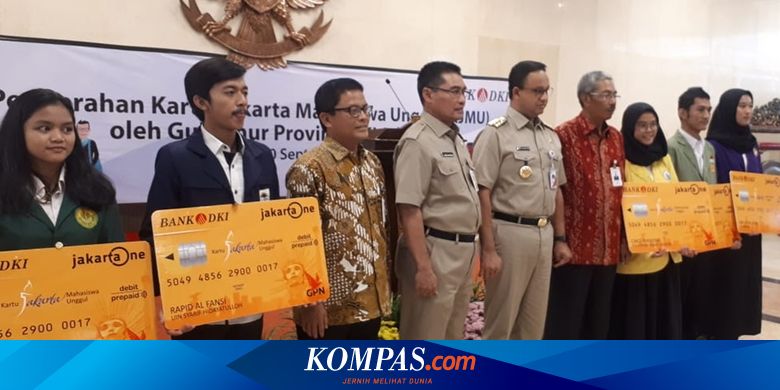 Lewat Kjmu Pemprov Dki Ingin Pelajar Dapat Akses Pendidikan Perguruan Tinggi Halaman All Kompas Com
