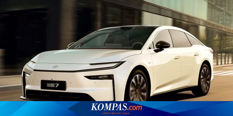 Toyota bZ7 Siap Meluncur, Sedan Listrik Pakai Sistem Pintar Xiaomi