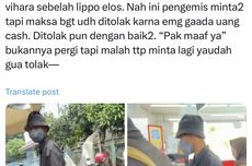 Pengemis di Bogor Bicara Kasar Saat Tak Diberi Uang, Terciduk Top Up di Minimarket