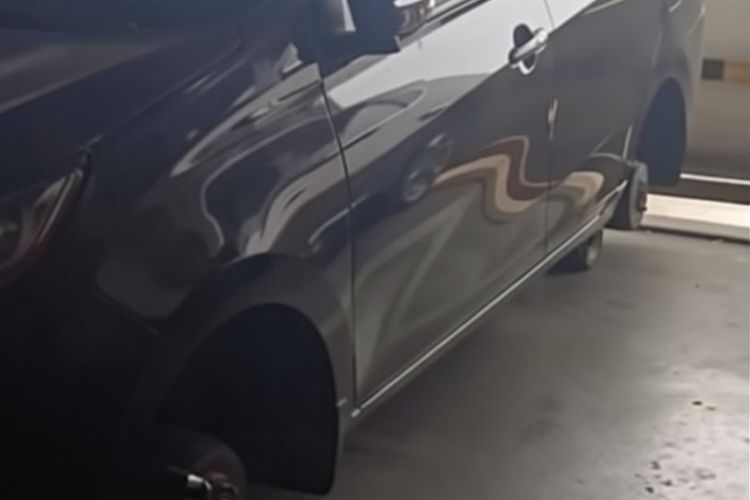 Viral 3 Ban Mobil Dicuri dalam 20 Menit di ITC Cempaka Mas Jakpus, Ternyata Video Lama
