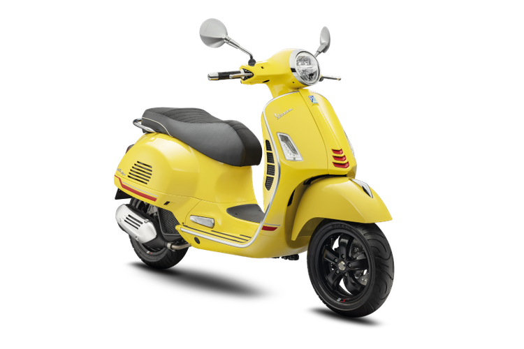 ilustrasi Vespa GTS Super Sport 150 I-GET ABS.