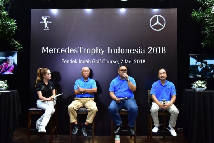 Hadiah Hole-in-One yang diperebutkan pada turnamen MercedesTrophy Indonesia  2018 ini adalah 1 unit C 200 AMG Line, dan 1 unit E 250 Avantgarde Line.  MercedesTrophy Indonesia 2018 kali ini menargetkan sebanyak 144 orang peserta. 